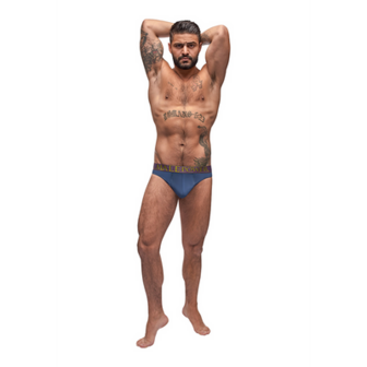 Enhancer Thong - L/XL - Antique Blue