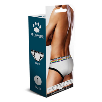 Oversized Paw Brief - XS - Wit