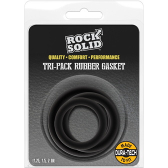 Tri-Pack Rubber Gasket - Cockring Set