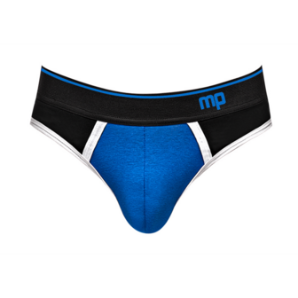 Panel Jock - S/M - Zwart/Blauw