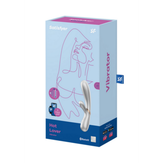 Hot Lover - Heating Rabbit Vibrator - Champagne