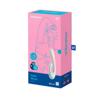 Heat Wave - Warming Vibrator and Clitoral Stimulator - Mint