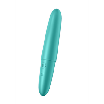 Ultra Power Bullet 6 - Vibrerende Bullet - Turquoise