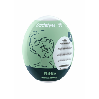 Riffle - Masturbator Egg - Lichtgroen