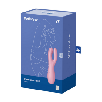 Threesome 3 - Lay-on Vibrator - Roze