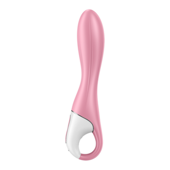 Air Pump Vibrator 2 - Inflatable Vibrator - Light Red