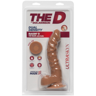 Ragin&#039; D - Realistic ULTRASKYN Dildo - 10 / 25 cm