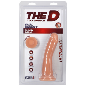 Slim D - Realistic ULTRASKYN Dildo with Balls - 6 / 15 cm