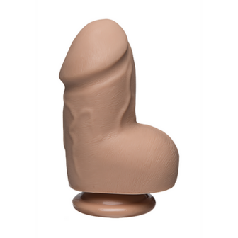 Fat D - Realistic FIRMSKYN Dildo with Balls - 6 / 15 cm