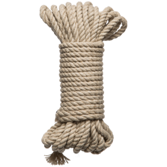 Bind and Tie - 6mm Hemp Bondage Rope - 30 ft - Natural