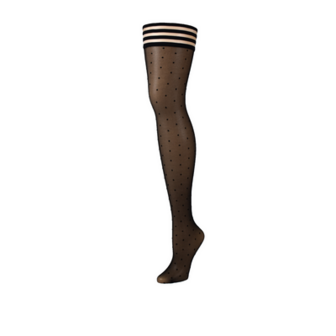 Ally - Thigh High - A - Zwart