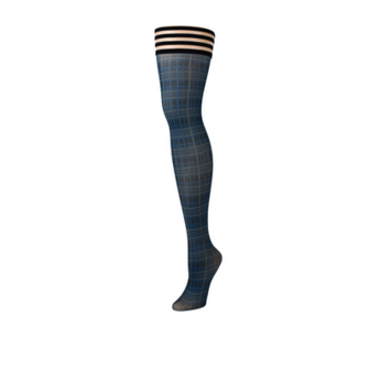 Debbie - Thigh High - D - Blauw