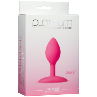 De Minis - Spade Butt Plug - Klein