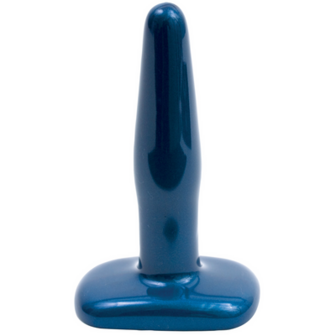 Iridescent Butt Plug - Klein - Middernacht Blauw