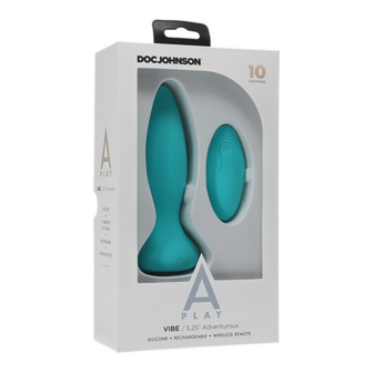 Vibe - Adventurous Silicone Anal Plug with Remote Control