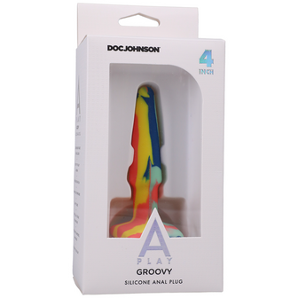 Groovy - Silicone Anale Plug - 4&#039;&#039; / 10 cm