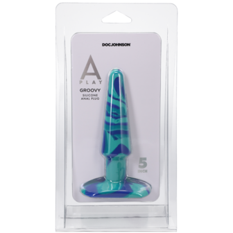 Groovy - Silicone Anale Plug - 5 / 12 cm - Ocean