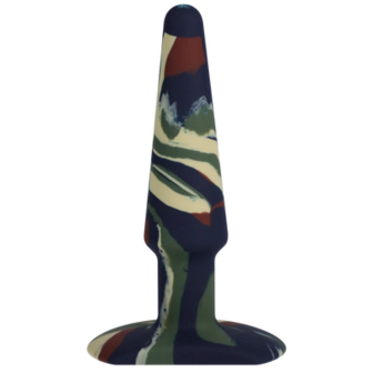 Groovy - Silicone Anale Plug - 5 / 12 cm - Camouflage