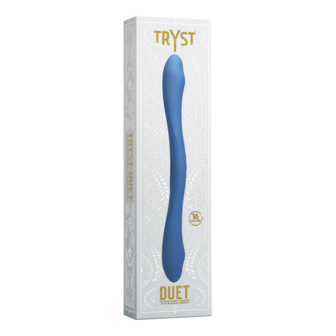 Duet - Double Ended Vibrator with Wireless Remote - Periwinkle