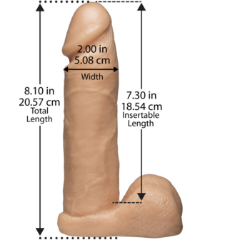 Realistic Dick - 8 / 20 cm