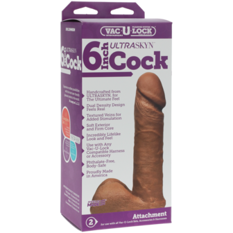 UR3 Cock - 6 / 16 cm - Brown