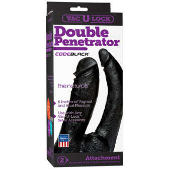 Code Black - Double Dildo