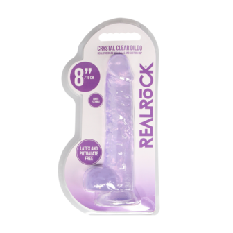 Realistic Dildo with Balls - 8 / 21 cm