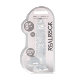 Realistic Dildo with Balls - 8 / 21 cm