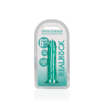 Straight Realistic Dildo with Suction Cup - 6&#039;&#039; / 14,5