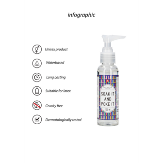 Soak It And Poke It - Extra Dikke Glijmiddel - 3 fl oz / 100 ml