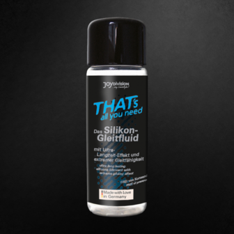 THAT&#039;s All You Need - Siliconebased Lubricant - 3 fl oz / 100 ml