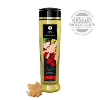 Organica Massage Oil - Maple Delight - 8 fl oz / 240 ml