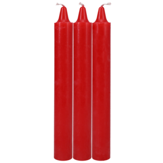 Japanese Drip Candles - Red