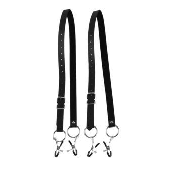 Labia Spreader with Clamps - Black