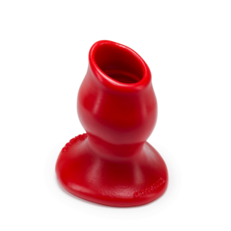 Pighole - Hollow Butt Plug - Medium - Red