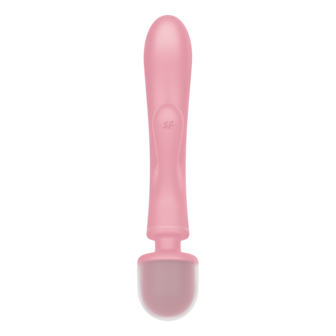 Triple Lover - Hybrid Wand Vibrator - Pink