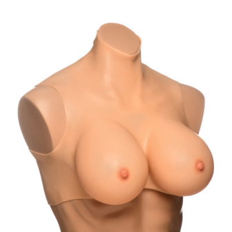 Perky Pair G-Cup Silicone Borsten - Vlees