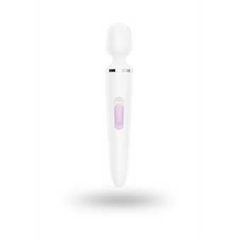 Wand-er Woman - Wand Vibrator - White/Chrome