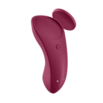 Sexy Secret - Panties Vibrator - Wine Red