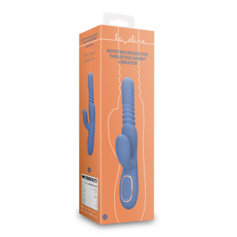 Roterende kralen en Thrusting Rabbit Vibrator