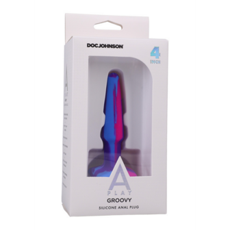 Groovy - Silicone Anal Plug - 4&#039;&#039; / 10 cm