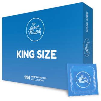 King Size - Condooms - 2.4 / 60 mm - 144 Stuks