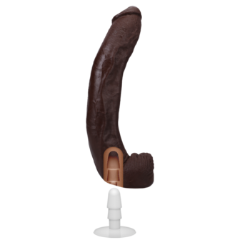 Dredd - Realistic ULTRASKYN Dildo - 13.5 / 34 cm - Chocolate