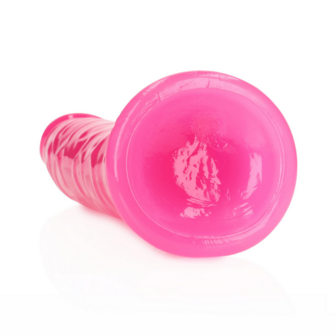 Slank Realistisch Dildo met Zuignap - Oplichtend in het Donker - 9&#039;&#039; / 22,5 cm