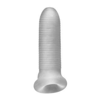 Fat Boy Micro Ribbed Sheath - Dildo - 6 / 14 cm