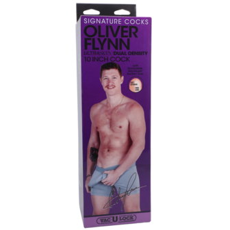 Oliver Flynn - Realistic ULTRASKYN Dildo - 10 / 25 cm - Vanilla