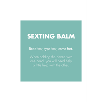 Sexting Balm - Clitherapy Balm - 0.28 oz / 8 gr