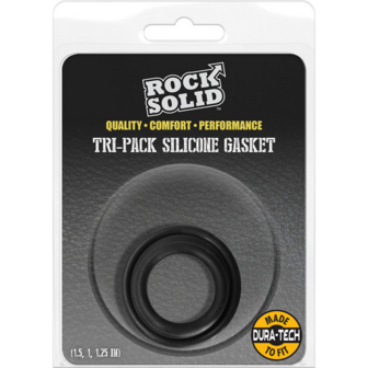 Tri-Pack Silicone Gasket - Cockring Set