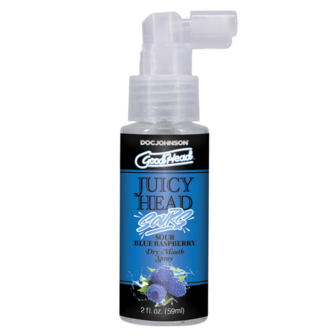 Juicy Head - Dry Mouth Spray - Sour Blue Raspberry - 2 fl oz / 60 ml