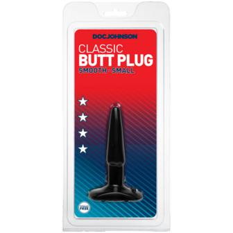 Classic Butt Plug - Klein - Zwart